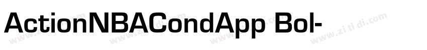 ActionNBACondApp Bol字体转换